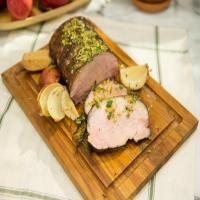Roasted Pork Loin with Spanish Onion and Vermouth image