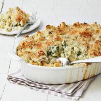 Spinach and Artichoke Dip Mac and Cheese image