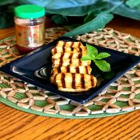 Grilled Spicy Halloumi Cheese_image
