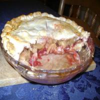 Layered Apple Cranberry Pie image