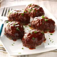 Barbecued Onion Meat Loaves_image