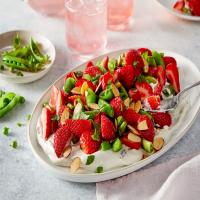 Strawberry & Sugar Snap Pea Salad image