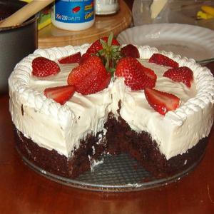 Strawberry Brownie Delight image