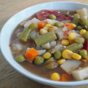 Whatever Floats Your Boat Vegetable Soup -- Leftovers!_image