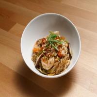 Shrimp and Vegetable Stir-Fried Noodles image