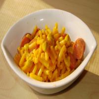 Easy Mac N Cheese With Hot Dogs_image