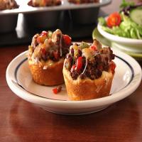 Barbecue Beef-Filled Biscuits image