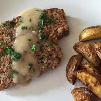 Super Easy Brown Rice and Veggie Meat Loaf_image