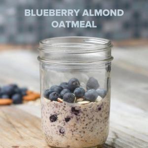 Blueberry Almond Instant Oatmeal Recipe by Tasty_image