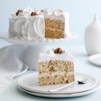 Walnut Cake with American Frosting_image