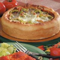Sausage Deep Dish Pizza image
