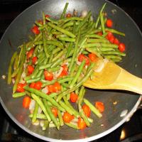 Sauteed Green Beans With Shallots image