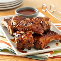 Saucy Grilled Baby Back Ribs_image