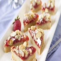 Strawberry-Almond Paste Shortbread Bars image
