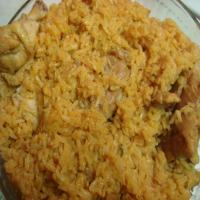 Dominican Locrio De Pollo ( Rice and Chicken) image