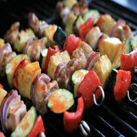 Spicy Honey-Lime Chicken Thigh Kebabs image
