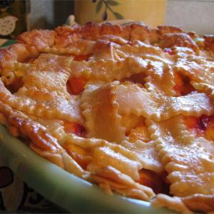 Peach Pie the Old Fashioned Two Crust Way image