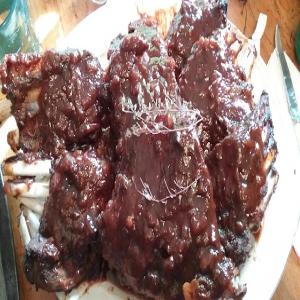 Barbecued Venison Ribs_image
