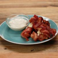 Bacon-Wrapped Mozzarella Sticks Recipe by Tasty image
