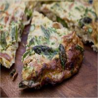 Asparagus Frittata With Smoked Trout_image