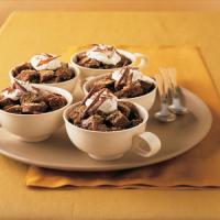 Spiced Chocolate Bread Puddings image