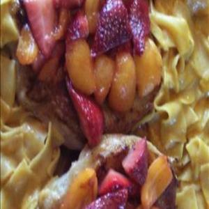 Pork Tenderloin With Strawberry Loquat Sauce_image