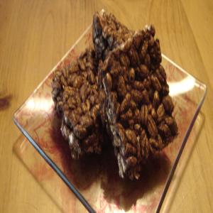 Healthier Chocolate Puffed Wheat Squares_image