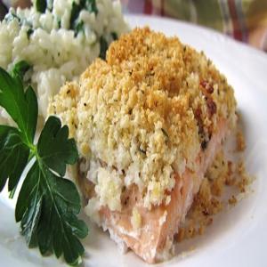 Panko Parmesan Salmon Recipe_image