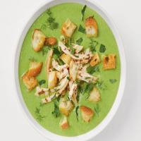 Chilled Zucchini Soup with Chicken_image