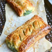 Spinach Puff Pastry Rolls with Feta & Ricotta_image