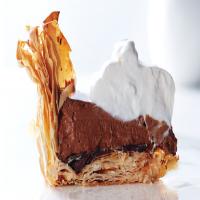Chocolate Mousse Pie with Phyllo Crust image