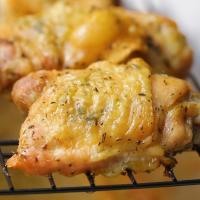 Herb Sea Salt-Rubbed Chicken Thighs Recipe by Tasty image
