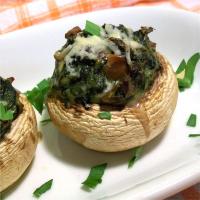Stuffed Mushrooms with Spinach image