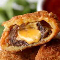 Cheeseburger Onion Rings Recipe by Tasty_image