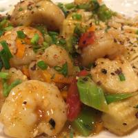 King Prawn and Scallop in Ginger Butter image