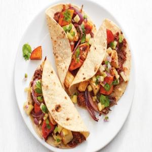 Root Vegetable Tacos with Pineapple Salsa_image