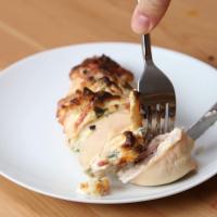 Creamy Bacon Hasselback Chicken Recipe by Tasty_image