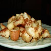 Fried Apples and Bread Slices_image