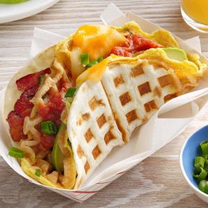 Egg Waffle Taco_image