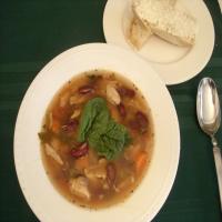 Italian Chicken Soup (With Kidney Beans) image