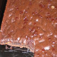 Light Carrot Cocoa Snack Cake --(Brownies) image