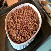 Roasted Sweet Potato Casserole with Pecan Crumble image