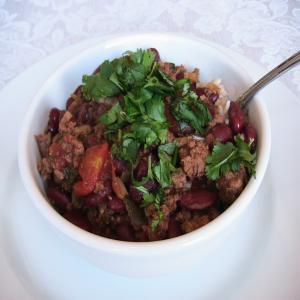 Chile Con Carne With Red Beans_image