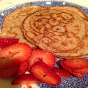 Low Carb Oatmeal Pancakes_image