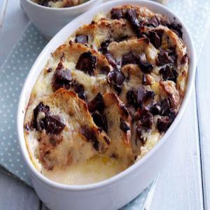 Bread & Butter Pudding with Salted Caramel Whiskey Butter Sauce Recipe - (4.5/5) image
