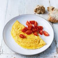 Simple cheese omelette_image