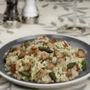 Asparagus and Sausage Risotto_image