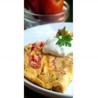 Cherry Tomato and Herb Omelette image