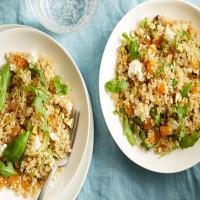 Quinoa Salad with Apricots, Basil and Pistachios_image