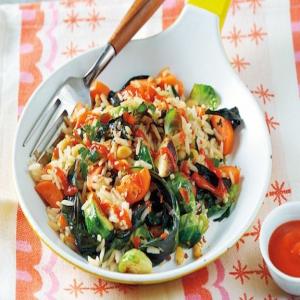 Brussels Sprouts Fried Rice_image
